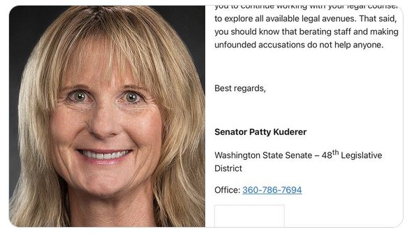 Leftist Washington state senator abuses ethnic minority landlord in distress over squatters on his property 