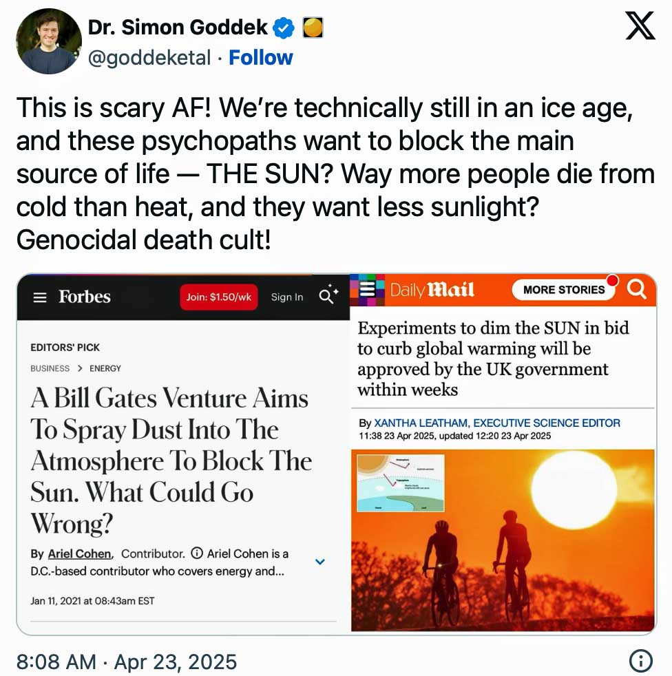 Climate scientists want to shut off the sun