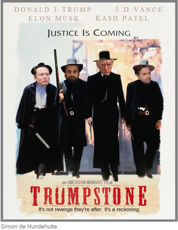 High time for the posse to round up the bad guys