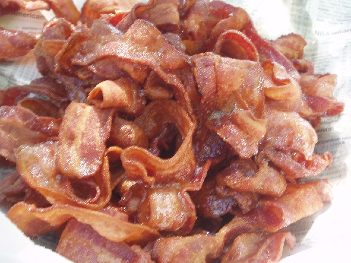 Trump brings home the bacon