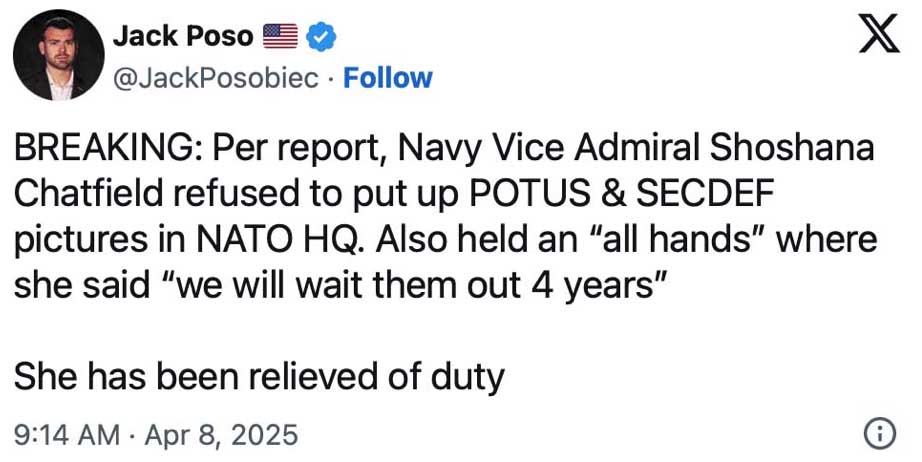 Cleaning traitors out of the military