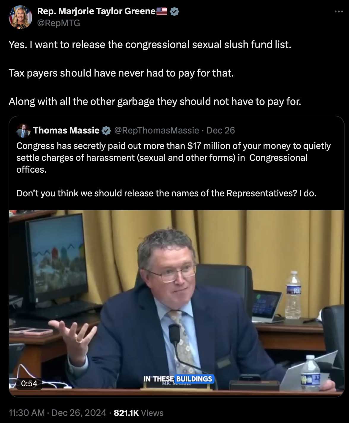 Uncovering Congress' sexual secrets