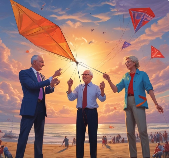 Kite Fighting in the Democrat Party
