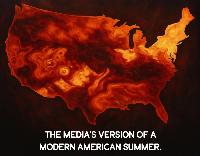 The media leverage summer weather into apocalyptic panic