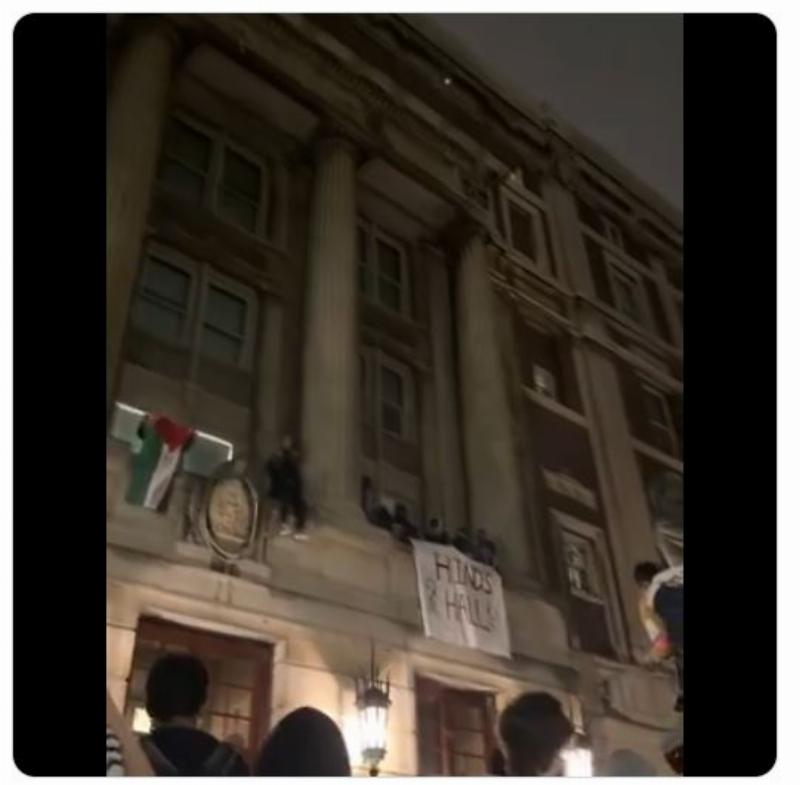 NextImg:Maelstrom: Hooded figures break into Columbia buildings, take hostages; UCLA protestors block Jewish students from classes