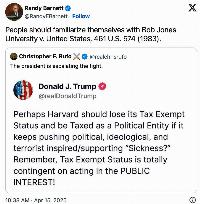 Harvard elitism meets Donald Trump