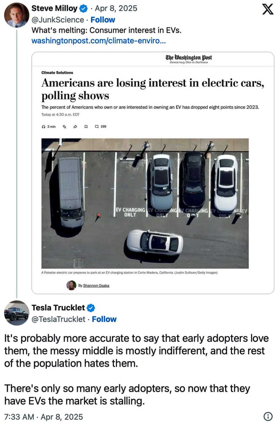 Vermont develops a sudden case of EV sanity