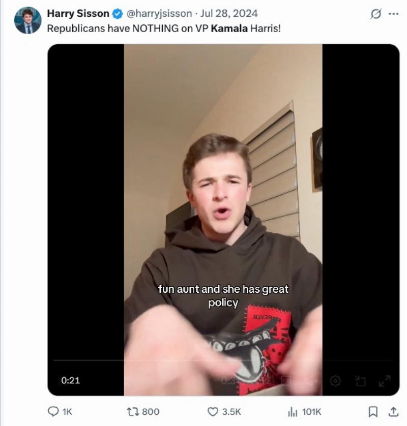 NextImg:The sex allegations against influencer Harry Sisson and the rise of the Manchurian