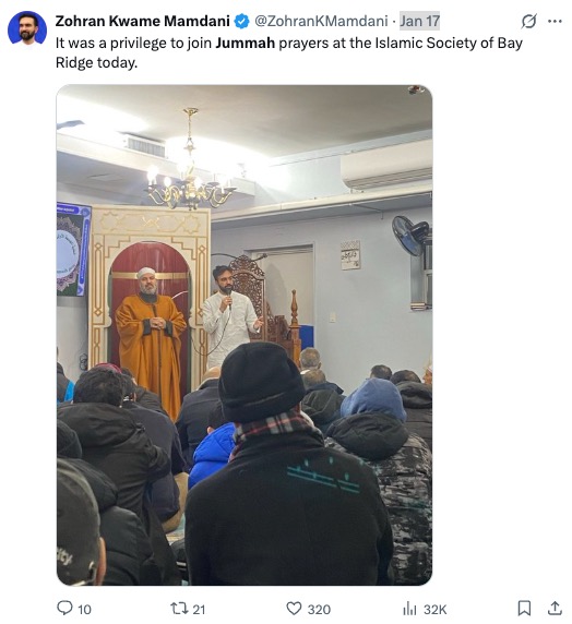 We’ve talked about Zohran Mamdani’s leftism; let’s talk about his Islamism now