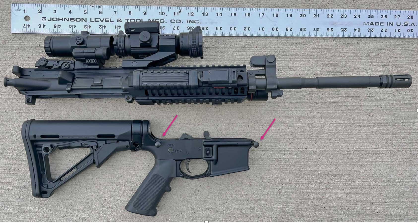 AR-15: the FBI's collapsing theory