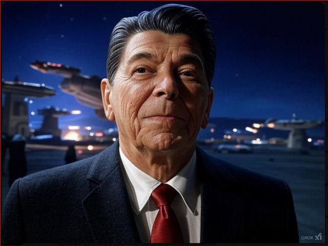 Reagan star wars montage