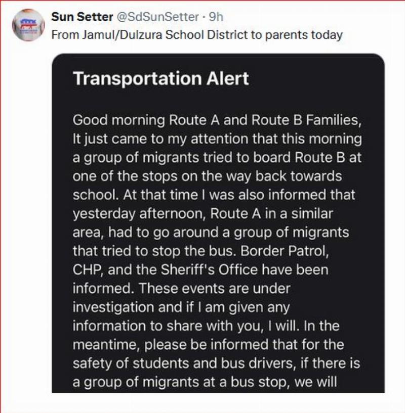 NextImg:In San Diego's back county, illegals attempt to hijack two school buses loaded with children