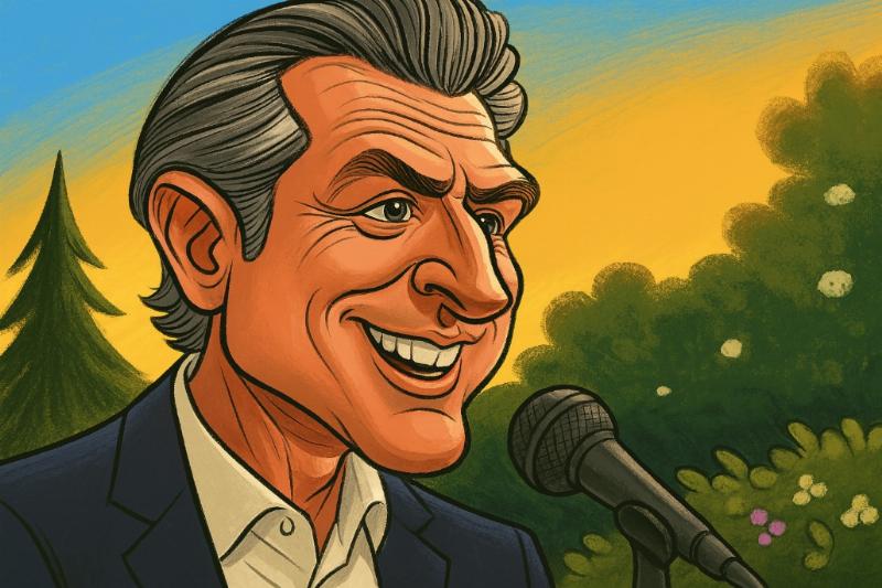 NextImg:My Interview With California Governor Gavin Newsom (PARODY)