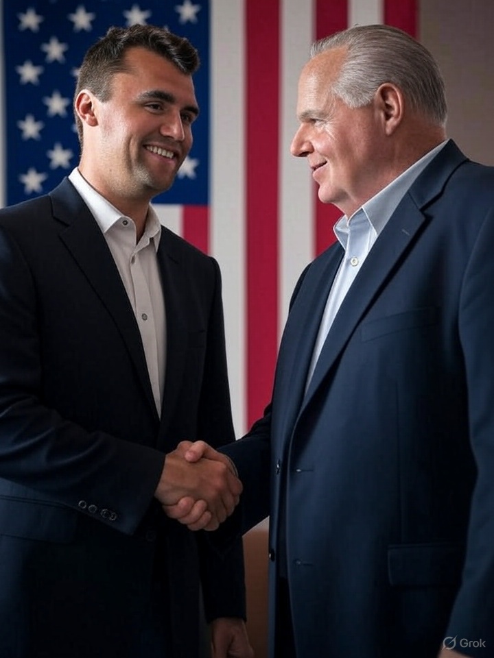 Rush and Charlie — two kings of popular culture