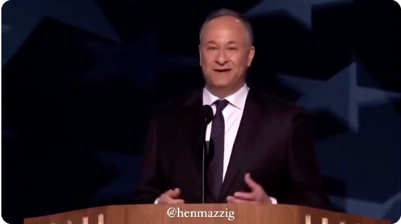 Democrats wave around Doug Emhoff’s manufactured Jewish identity