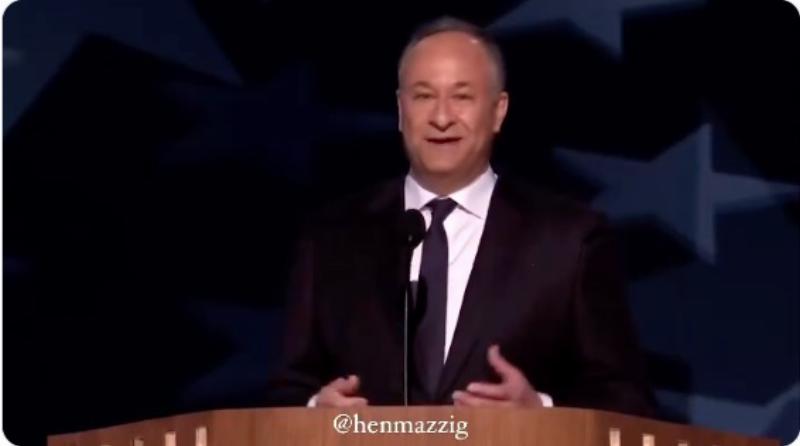 NextImg:Democrats wave around Doug Emhoff’s manufactured Jewish identity