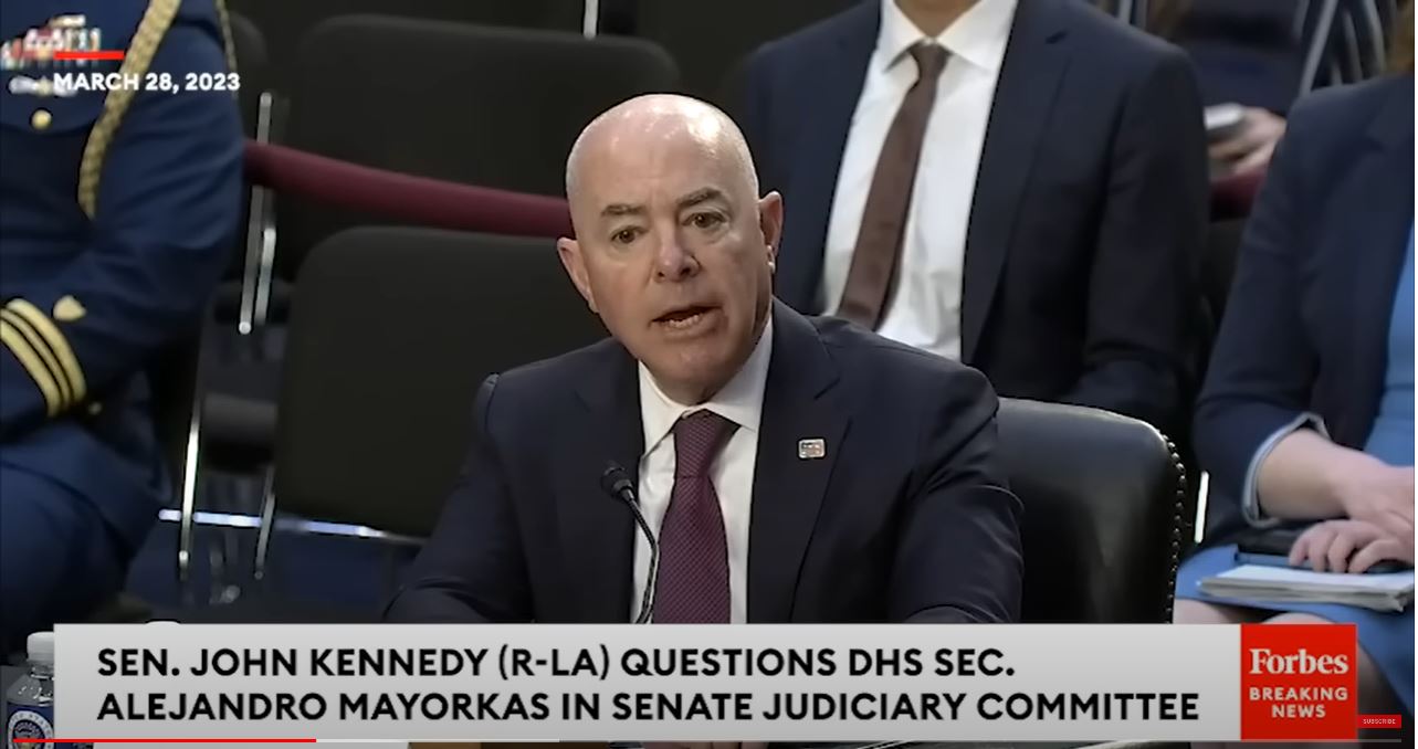 Mayorkas assures Congress that replacement theory is 'preposterous'