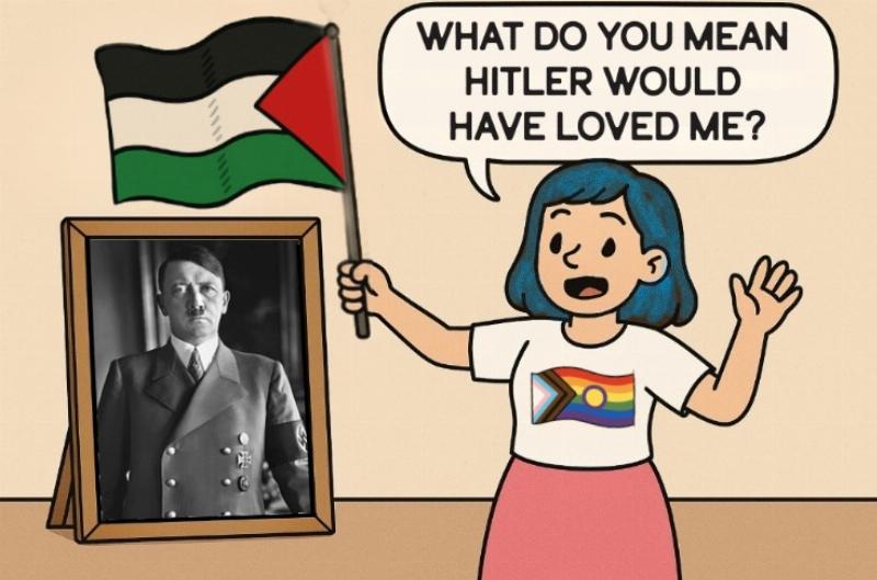 NextImg:Babylon Bee savages those leftists who keep likening Trump and MAGA to Hitler