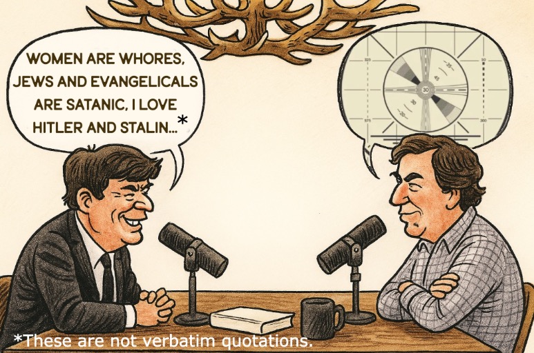 Conservatives are challenging Tucker Carlson’s anti-American ugliness