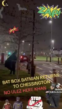 The Batmen and their bat boxes