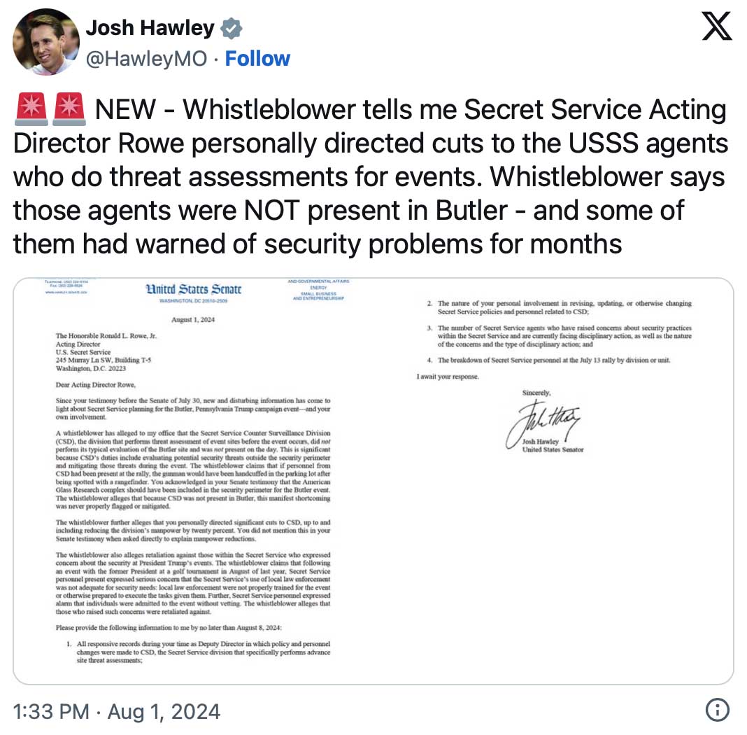 New Secret Service Director: worse than the old one