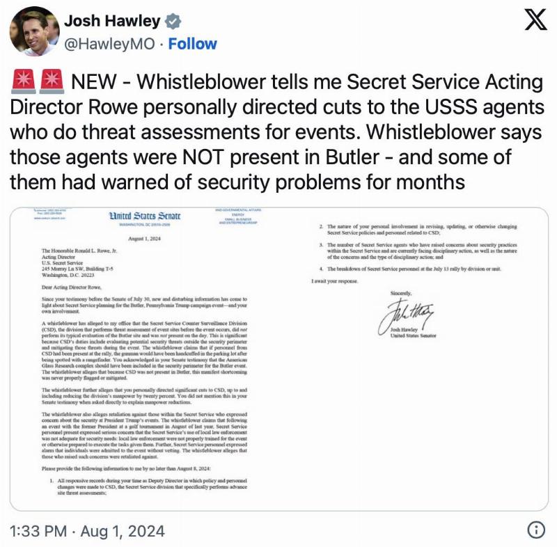 NextImg:New Secret Service Director: worse than the old one