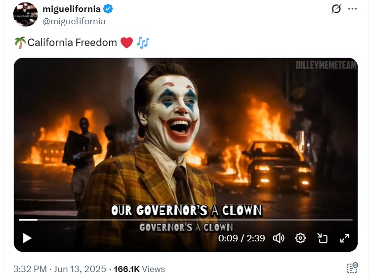Newsom claims Trump's immigration enforcement interferes with wildfire containment