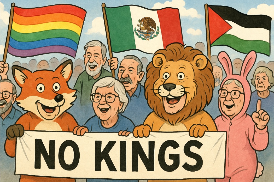 The ‘No Kings’ marchers' ignorance and gullibility are appalling