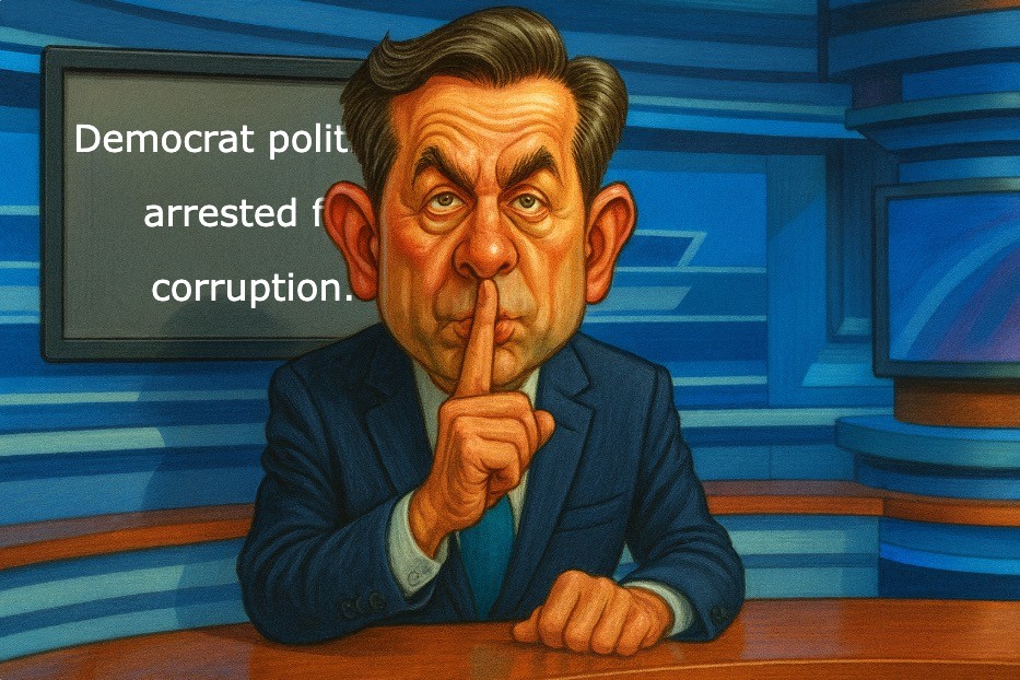 For the media, when it comes to bad Democrats, silence is golden