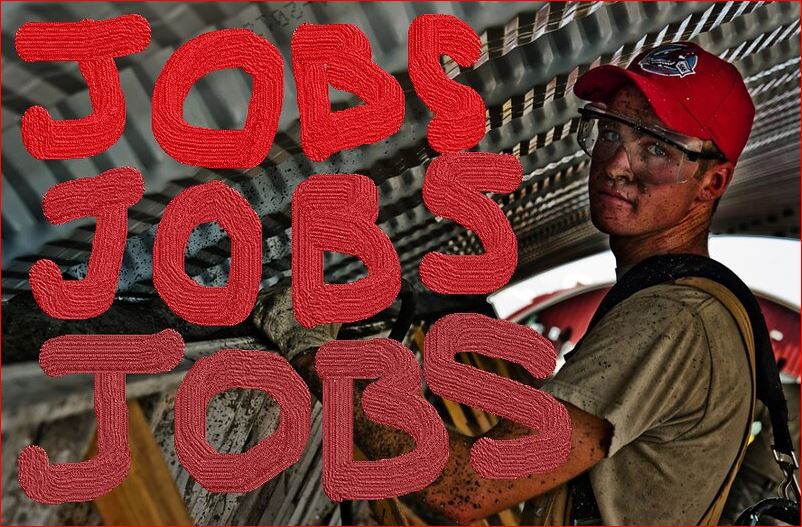 Today's snapshots of jobs, jobs, jobs -- not