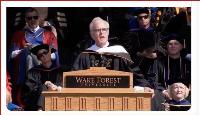 Scott Pelley makes a pompous ass of himself at a university commencement