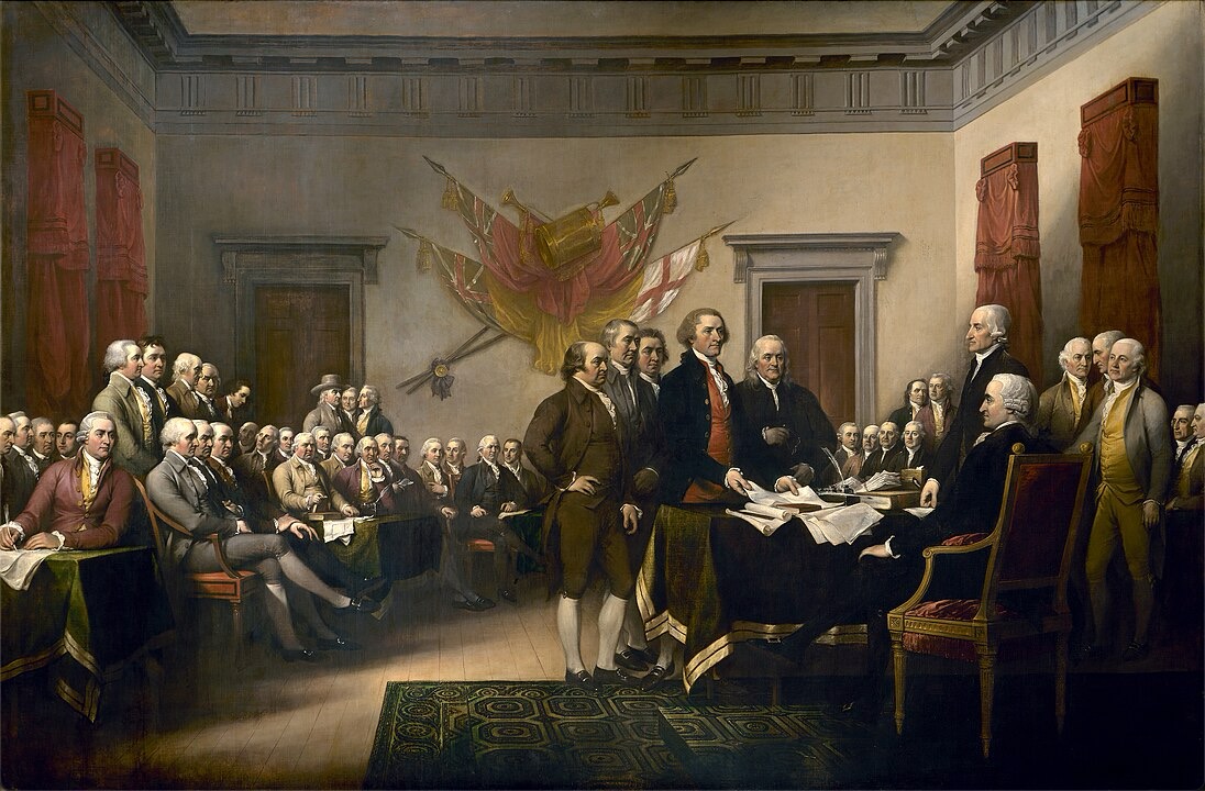 Signing the Declaration of Independence