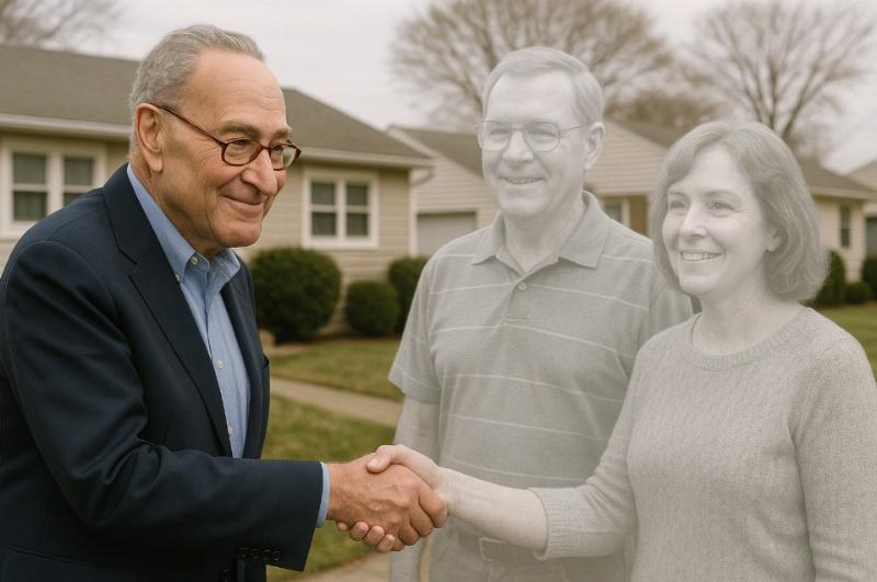 NextImg:Chuck Schumer spent decades tailoring his legislation to a family he made up