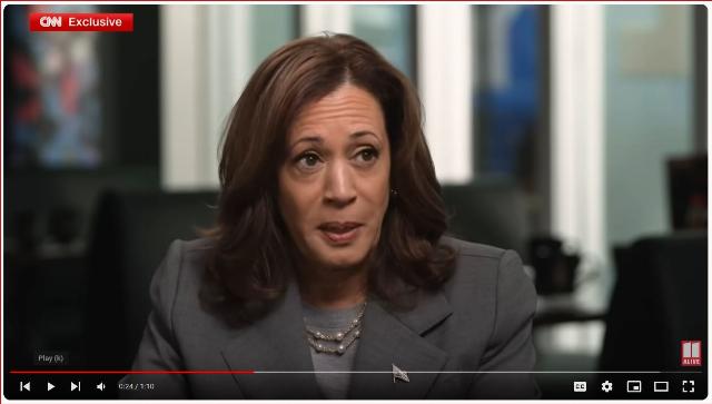 Kamala Harris interview with Dana Bash on CNN