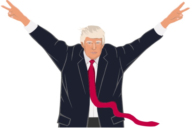 President Donald Trump is back and workers have jobs!