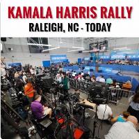 When Kamala doesn’t have rock stars at her rally, she can barely fill a room