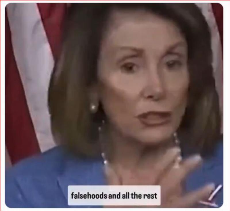 NextImg:Nancy Pelosi melts down into a smoking ruin