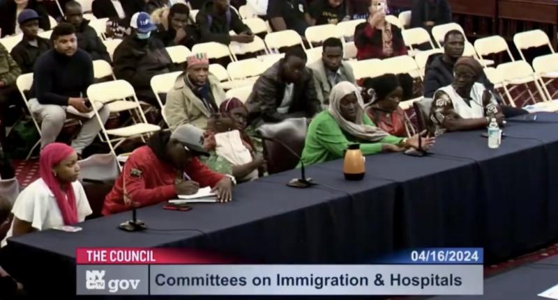 NextImg:Cultural enrichers show up en masse to NYC council to complain about the taxpayer-funded food as they live in taxpayer-funded shelters and hotels