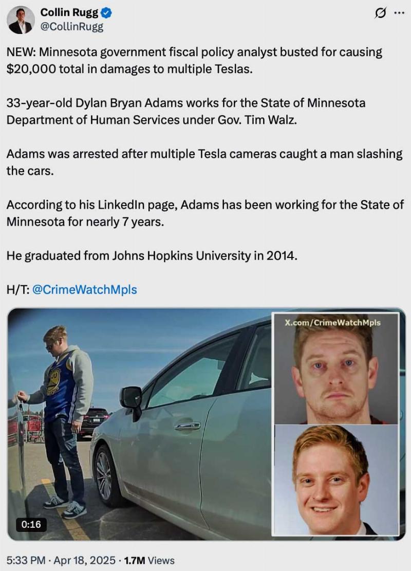 NextImg:No Tesla or victim love in Minneapolis