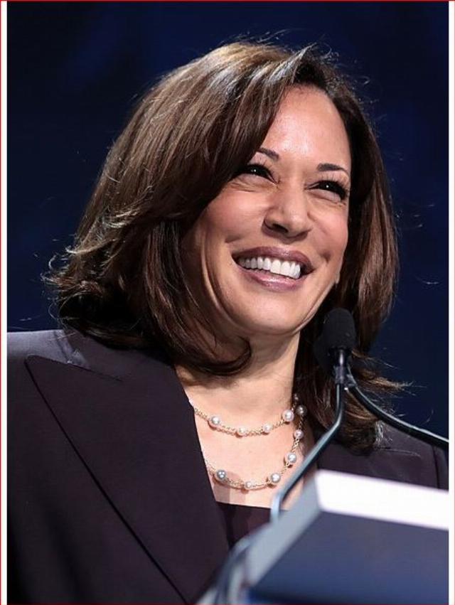 Kamala Harris laughing