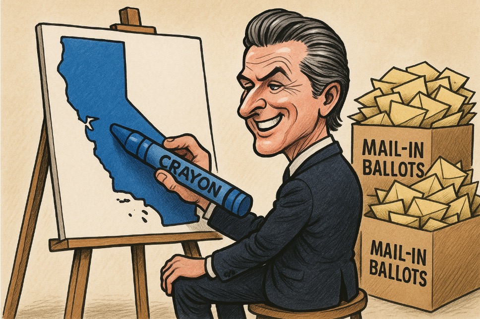 Gavin Newsom California gerrymandering