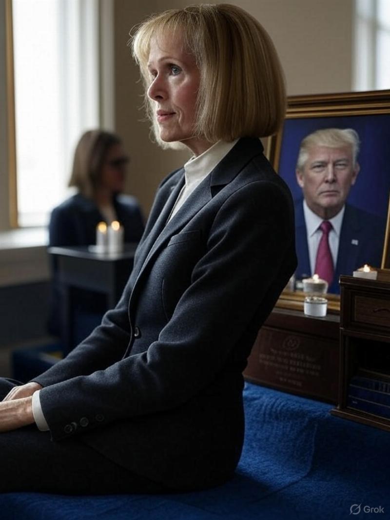 NextImg:E. Jean Carroll comes out with a new book capitalizing on a Trump phrase, won’t stop tweeting about him