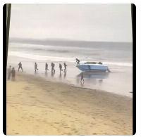 Another amphibious landing of illegals in San Diego County's Carlsbad and nobody's guarding the coasts