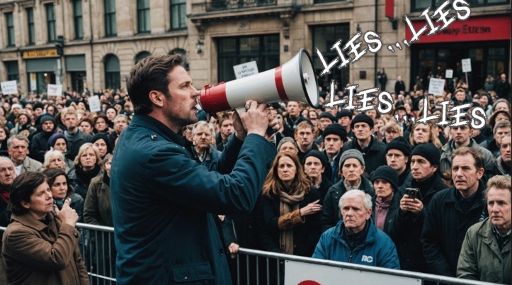In a world led by lies and hatred, those of us who are normal must speak out