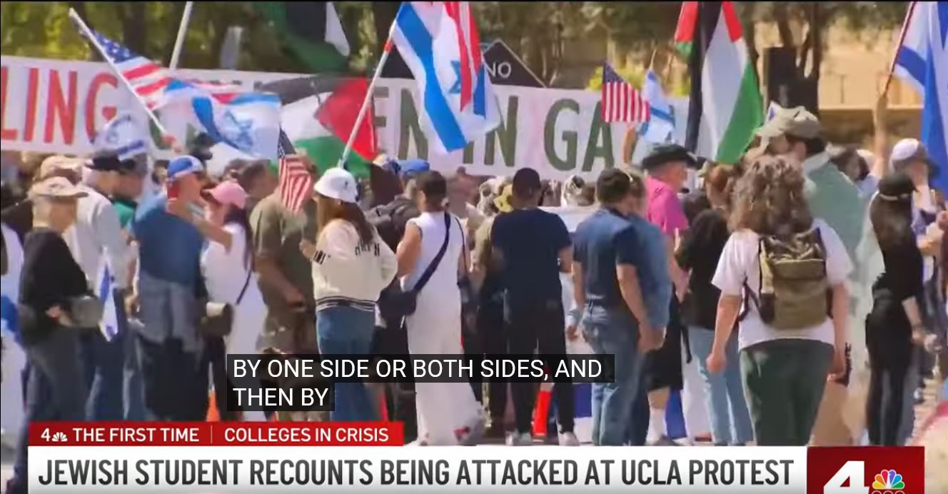 LAPD uses January 6 techniques to identify Jewish students who fought back at a UCLA pro-Hamas protest