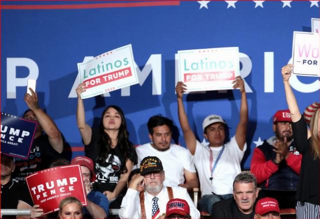 Latinos for Trump rally