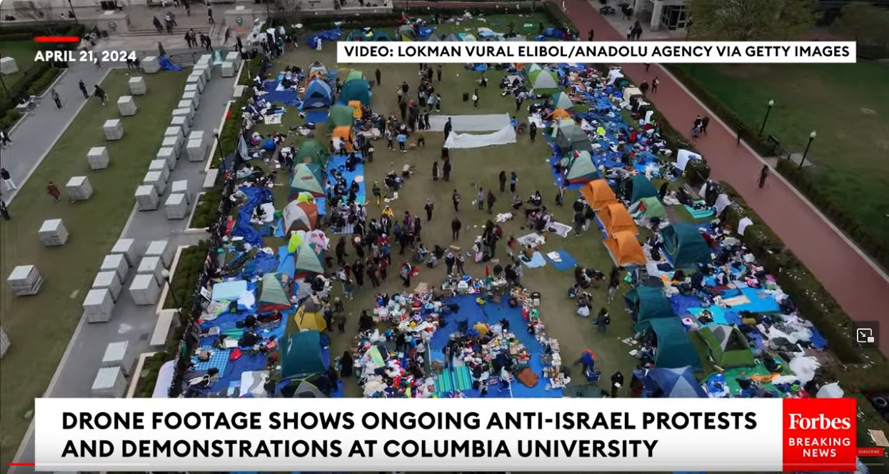 Columbia seems to think there's something to 'negotiate' here with pro-Hamas protestors