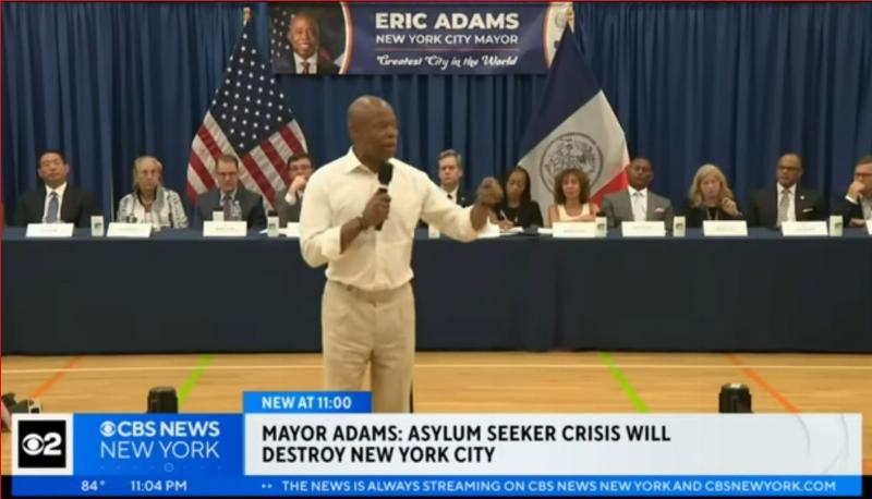 NextImg:Hypocrisy overload as New York's mayor, Eric Adams, ships migrants to Texas