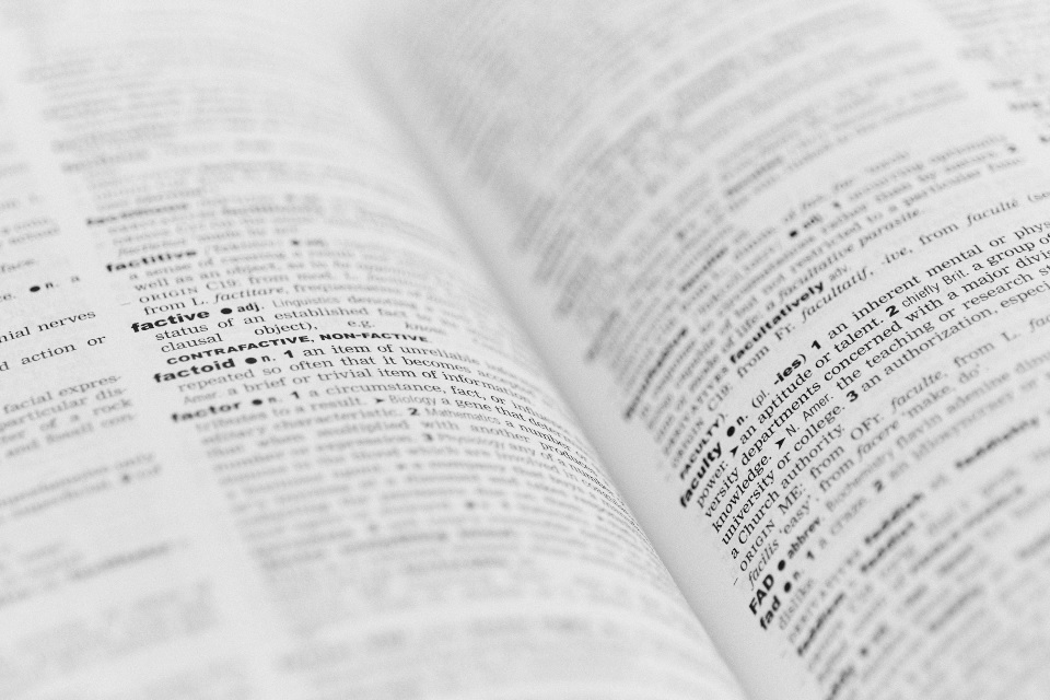Potential new words