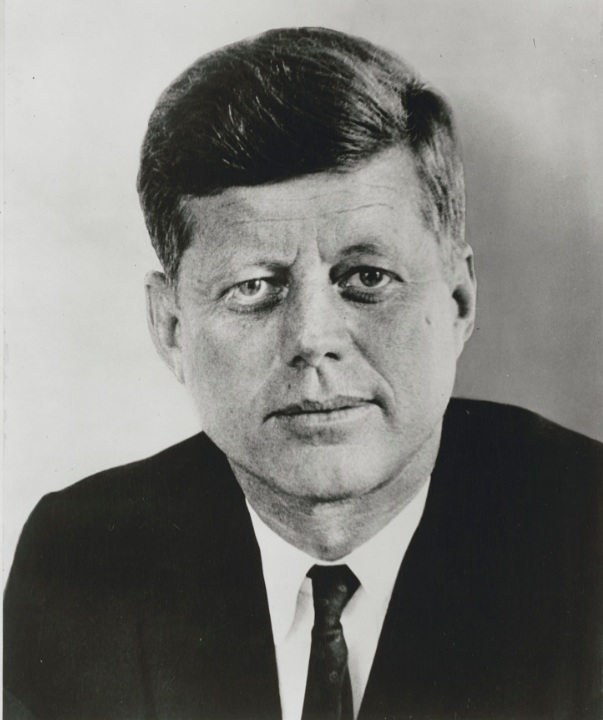 The first time I heard President Kennedy's voice